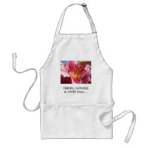 FRIENDS FLOWERS FOOD Apron Gift Christmas