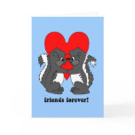 friends forever greeting card