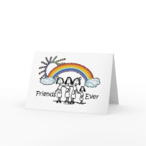friends forever card