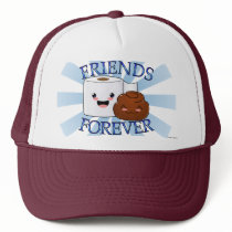 Friends Forever Happy Poo and TP Hat