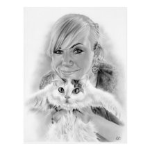 Friends forever Kitty Postcard