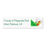 Friends of Fitzgerald Park Bumper Sticker bumper stickers