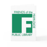 Friends of the Miami-Dade Public Library Greeting Cards