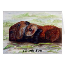Friends of the Sea Otter Thank You Card