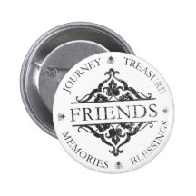 Friends Pinback Button
