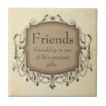 Friends Sentimental Message Chandelier Tile Plaque tiles