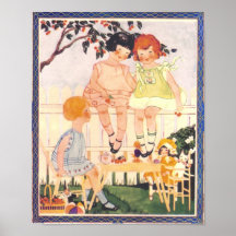 Friends Tea Party Poster