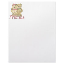 Friends Teddy Bear Pair - Original Colours