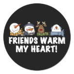 Friends Warm My Heart! stickers