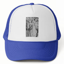 Friendship ~ Alphones Mucha  ~ 1904 Trucker Hats