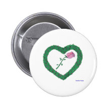 Friendship and Romance Roses Pins