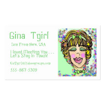 Friendship Cards -Ga Tgirl Design Business Card Templates