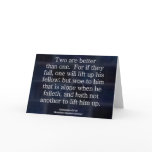Friendship Ecclesiastes 4-9 Condensed Cards