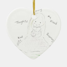 Friendship Girl Ornament