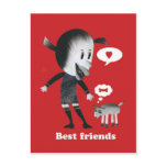 Friendship is the best thing in the world! post cards