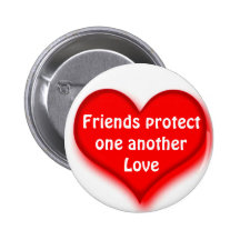 Friendship Love_ Button