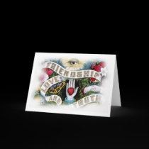Friendship,love & truth Card cards