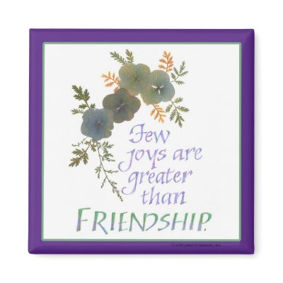 Friendship Magnet by ZazBear