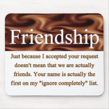 Friendship Mousepad