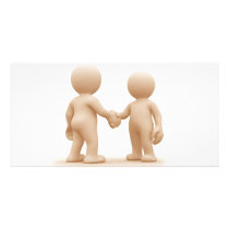 friendship photo greeting card