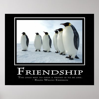 Friendship Poster by Inspiration_Posters