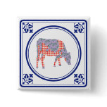 Friesian cow, Friese koe Pins