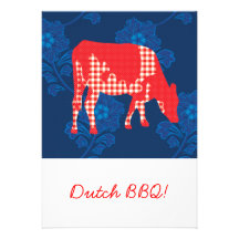 Friesian cow, Friese koe Invitation