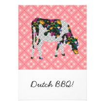 Friesian cow, Friese koe Invitations