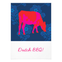 Friesian cow, Friese koe Personalized Announcement