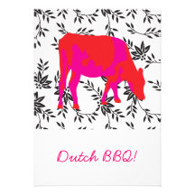 Friesian cow, Friese koe Personalized Announcement