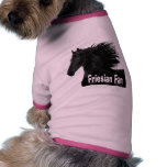 Friesian Fan Dog Clothes