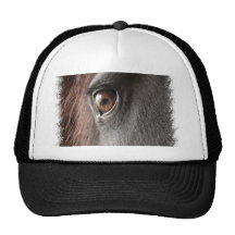 Friesian Horse Design Baseball Hat