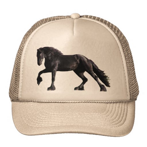 Friesian Horse Trucker Hat