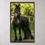 Friesian Painting Print