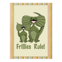 Frillies Rule Post Cards