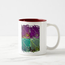 Fringe Border Design - 2-sided Coffee Mug