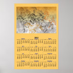 FRISKY HERD 2012 Calendar Poster