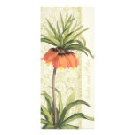 Fritillaria Floral Wedding Invitation 1
