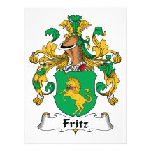Fritz Family Crest Invite