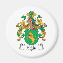 Fritz Family Crest Magnet