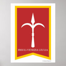 Friuli Venezia Giulia Italy region Poster