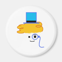 Fro Yo Fridge Magnet