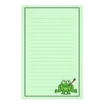 Frog and Fly Stationery