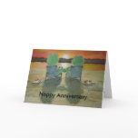 Frog Anniversary Card Hoppy Happy Anniversary