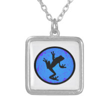 FROG AT MIDNIGHT CUSTOM NECKLACE