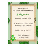 Frog Baby Invitations
