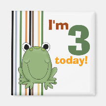Frog • Birthday Magnet