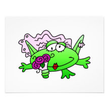 Frog Bride T-shirts and Gifts Personalized Invitations