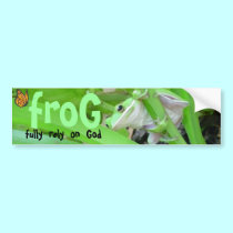 frog bumper stickers