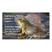 Frog Business Cards